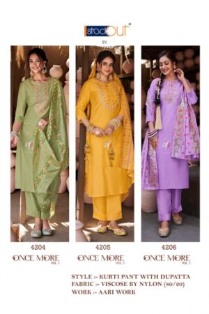 ANJU FABRICS ONCE MORE VOL 5 VISCOSE KURTI SUPPLIER 13.jpg