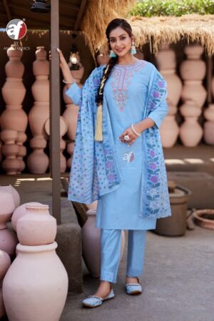 ANJU FABRICS ONCE MORE VOL 5 VISCOSE KURTI SUPPLIER 4.jpg