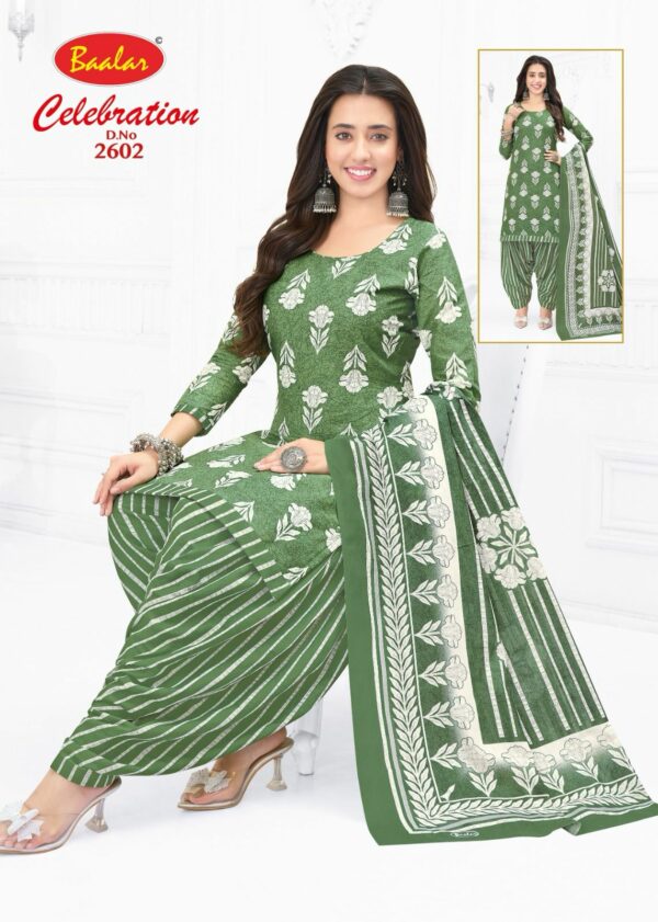 Full Set
BAALAR CELEBRATION VOL 26  WHOLESALE PRICE
0
0 Rehmat Boutique  BAALAR CELEBRATION VOL 26 PURE COTTON SUITS 7.jpg