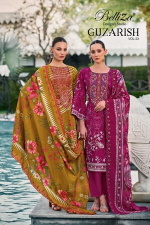 BELLIZA GUZARISH VOL 23 Rehmat Boutique  BELLIZA GUZARISH VOL 23 PURE COTTON SUITS SUPPLIER 1.jpg
