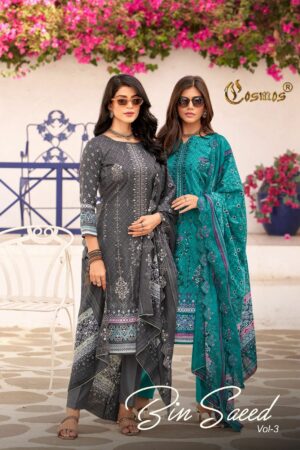 COSMOS BIN SAEED VOL 3 PURE LAWN COTTON SUITS 1.jpg