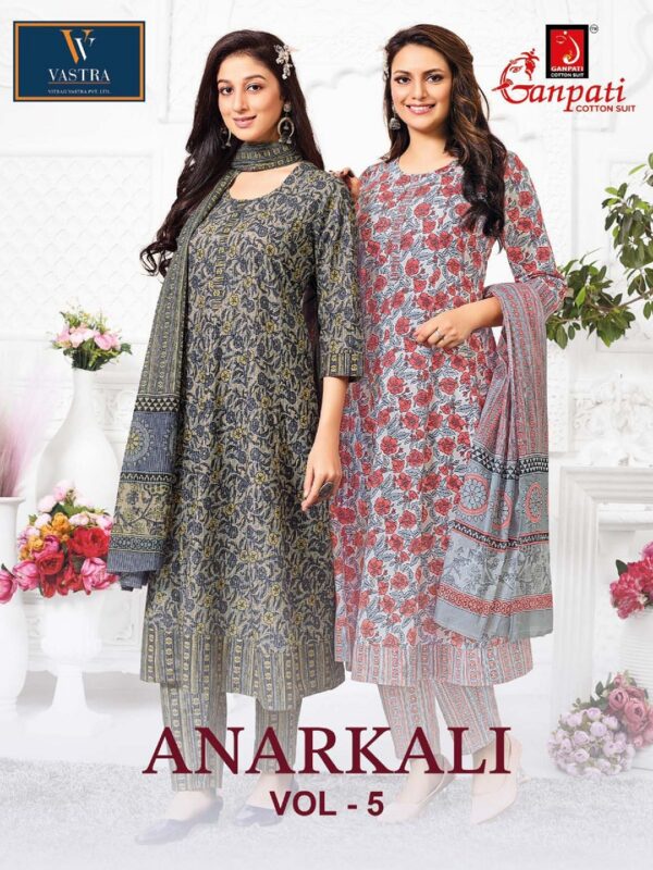 GANPATI ANARKALI VOL 5 Rehmat Boutique  GANPATI ANARKALI VOL 5 WHOLESALE PRICE SURAT 1.jpg