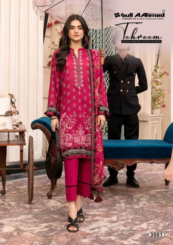 GULL AAHMED TEHREEM VOL 3 PURE LAWN SUITS 7.jpg