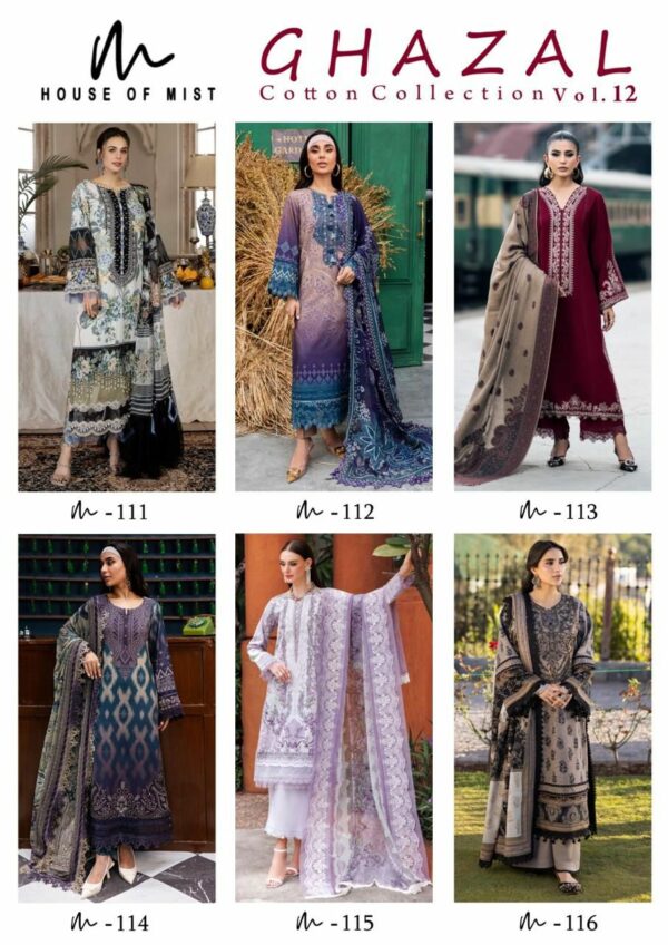 HOUSE OF MIST GHAZAL VOL 12 PURE COTTON SUITS 3.jpg