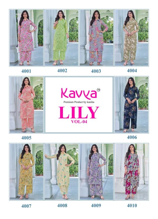 KAVYA LILY VOL 4 Rehmat Boutique  KAVYA LILY VOL 4 KURTI MANUFACTURER SURAT 8.jpg