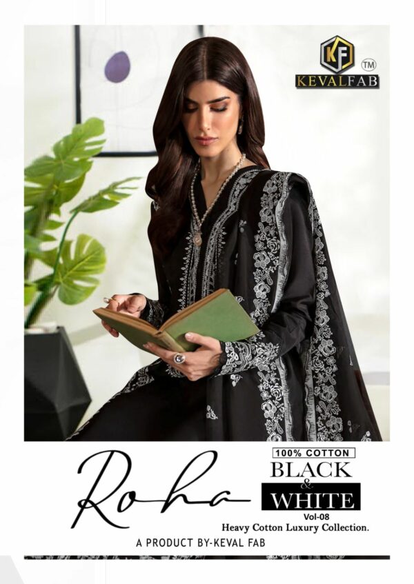 KEVAL FAB ROHA BLACK WHITE VOL 8 KARACHI SUITS 5.jpg