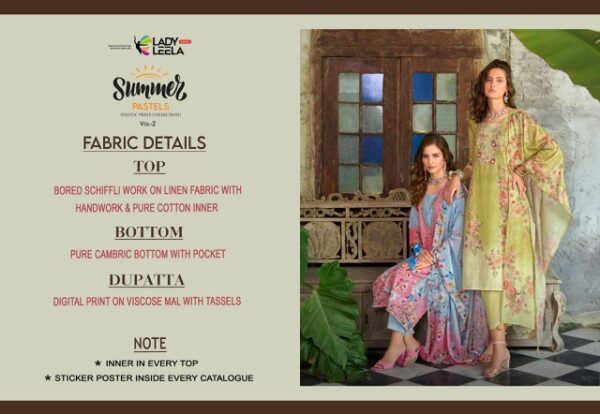 LADY LEELA SUMMER PASTELS VOL 2 PURE COTTON KURTI 6.jpg