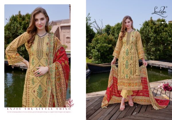 LEVISHA MADHUBALA VOL 5 PURE CAMBRIC COTTON SUITS 6.jpg