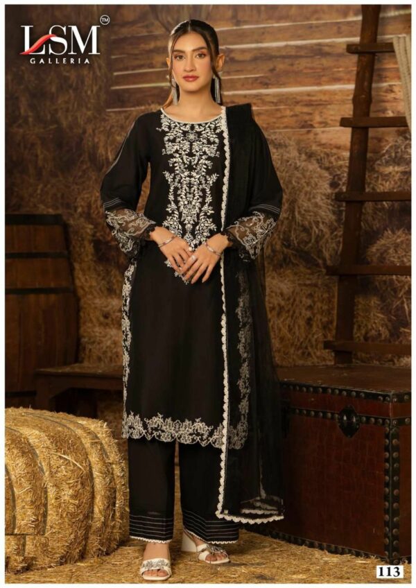 LSM GALLERIA BLACK WHITE LUXURY HEAVY LAWN SUITS 4.jpg
