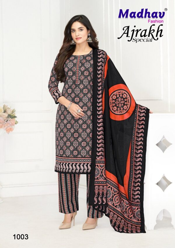 MADHAV FASHION AJRAKH SPECIAL Rehmat Boutique  MADHAV FASHION AJRAKH SPECIAL DRESS MATERIAL 3.jpg