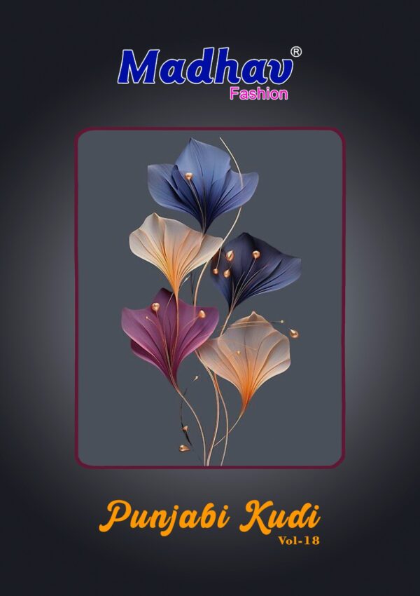 MADHAV PUNJABI KUDI VOL 18 COTTON PRINTED SUITS 4.jpg