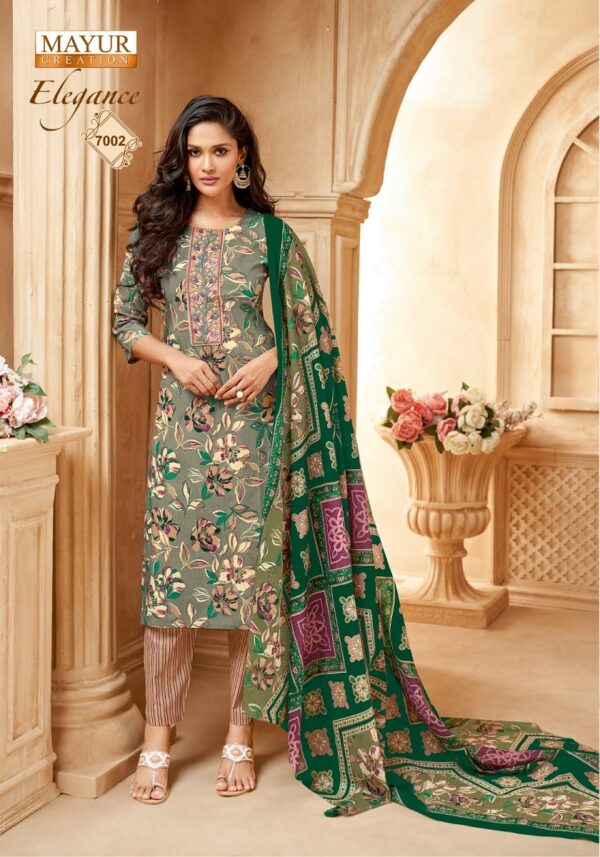 MAYUR CREATION ELEGANCE VOL 7 PURE COTTON SUITS 9.jpg
