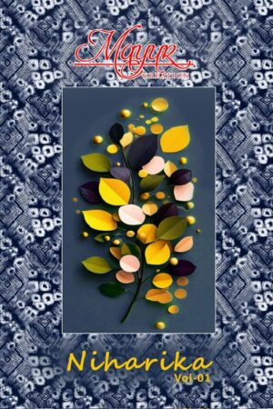 MAYUR CREATION NIHARIKA VOL 1 Rehmat Boutique  MAYUR CREATION NIHARIKA VOL 1 DRESS MATERIAL 12.jpg