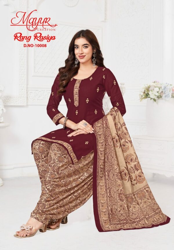 MAYUR CREATION RANG RASIYA VOL 10 Rehmat Boutique  MAYUR CREATION RANG RASIYA VOL 10 DRESS MATERIAL 7.jpg