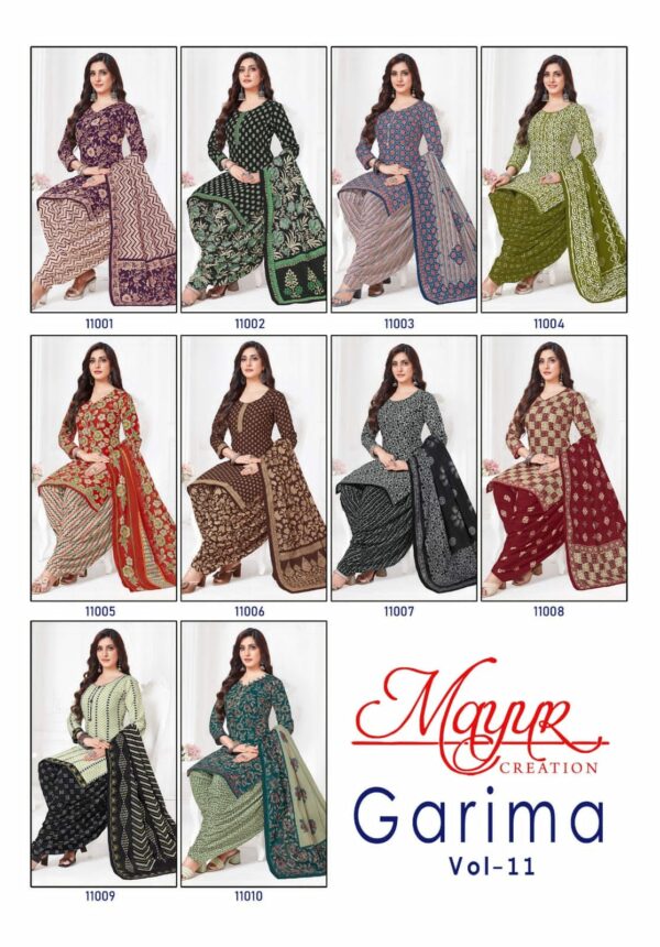 MAYUR GARIMA VOL 11 PURE COTTON PRINTED SUITS 13.jpg