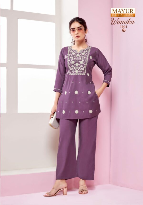 MAYUR WAMIKA VOL 1 Rehmat Boutique  MAYUR WAMIKA VOL 1 SILK EMBROIDERY CO ORD SET 3.jpg