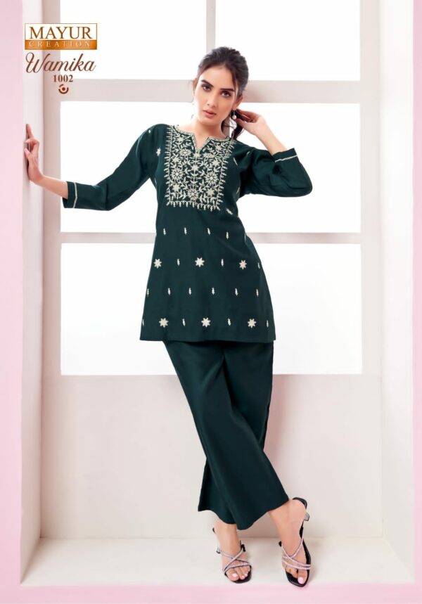 MAYUR WAMIKA VOL 1 Rehmat Boutique  MAYUR WAMIKA VOL 1 SILK EMBROIDERY CO ORD SET 7.jpg