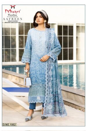 MISHRI CREATION AAFREEN LAWN KARACHI SUITS CATALOG 1.jpg