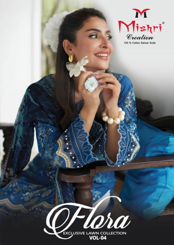 MISHRI CREATION FLORA VOL 4 COTTON PRINTED SUITS 3.jpg