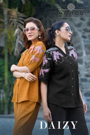 MITTOO DAIZY Rehmat Boutique  MITTOO DAIZY CORD SET WHOLESALER SURAT 1.jpg