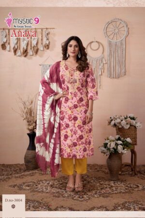 MYSTIC 9 ANAYA VOL 3 HEAVY RAYON REDAYMADE KURTI 9.jpg