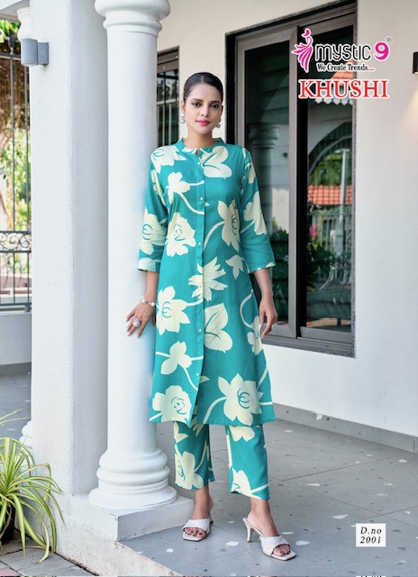 MYSTIC 9 KHUSHI VOL 2 Rehmat Boutique  MYSTIC 9 KHUSHI VOL 2 KURTI WHOLESALER SURAT 3.jpg