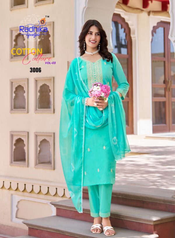 RADHIKA LIFESTYLE COTTON CULTURE VOL 3 FANCY KURTI 11.jpg
