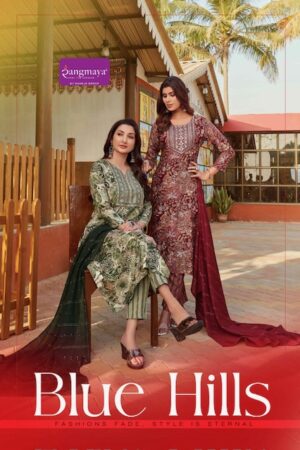 RANGMAYA BLUE HILLS RAYON READYMADE KURTI 1.jpg