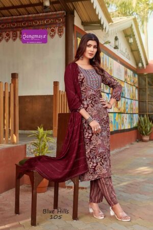RANGMAYA BLUE HILLS RAYON READYMADE KURTI 10.jpg