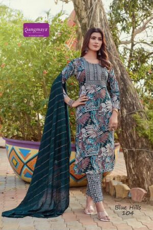 RANGMAYA BLUE HILLS RAYON READYMADE KURTI 9.jpg