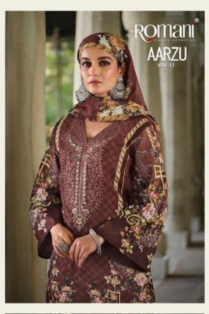 ROMANI AARZU VOL 17 PURE COTTON SUITS CATALOG 12.jpg