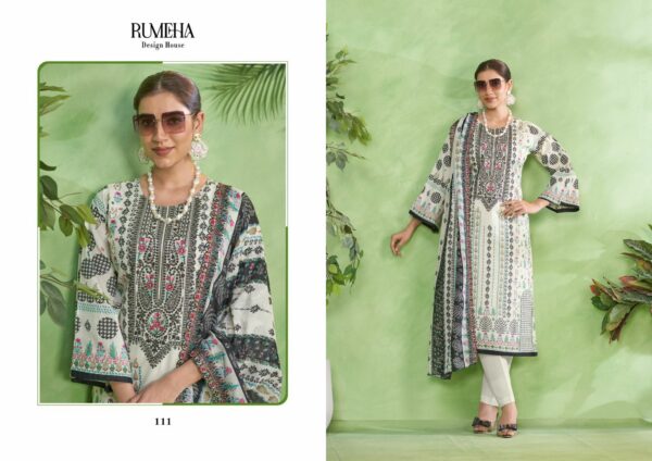 RUMEHA DILKASH VOL 2 Rehmat Boutique  RUMEHA DILKASH VOL 2 PURE COTTON EMBROIDERY SUITS 2.jpg
