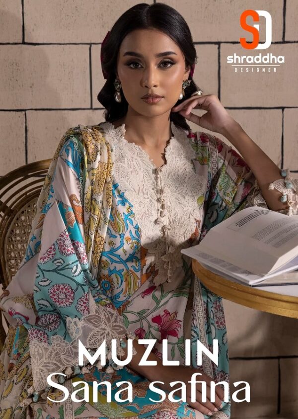 SHRADDHA DESIGNER MUZLIN SANA SAFINAZ CATALOGUE 25.jpg
