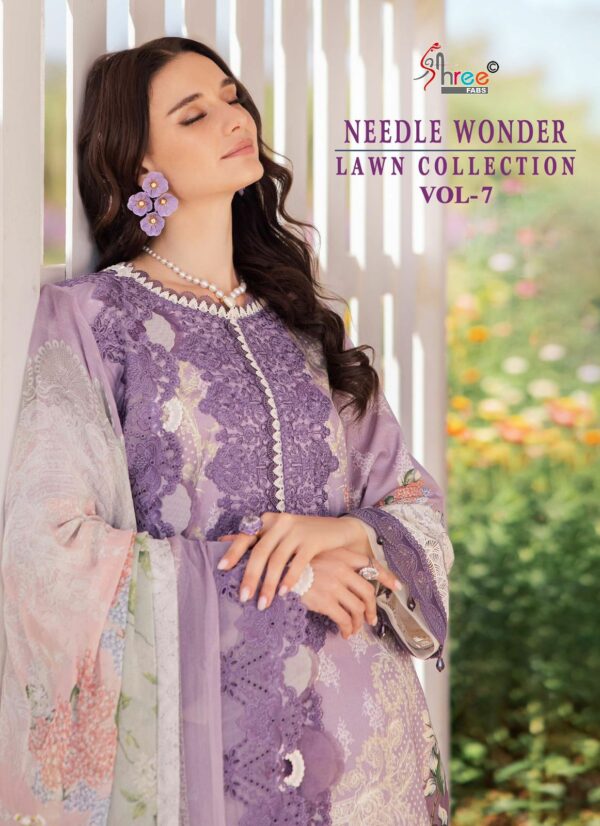 SHREE FABS NEEDLE WONDER VOL 7 LAWN SUITS SUPPLIER 1.jpg