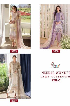 SHREE FABS NEEDLE WONDER VOL 7 LAWN SUITS SUPPLIER 2.jpg
