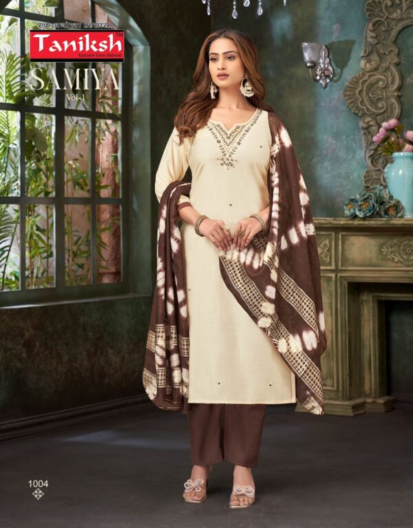 TANIKSH SAMIYA VOL 1 Rehmat Boutique  TANIKSH SAMIYA VOL 1 HANDWORK KURTI WHOLESALER 6.jpg