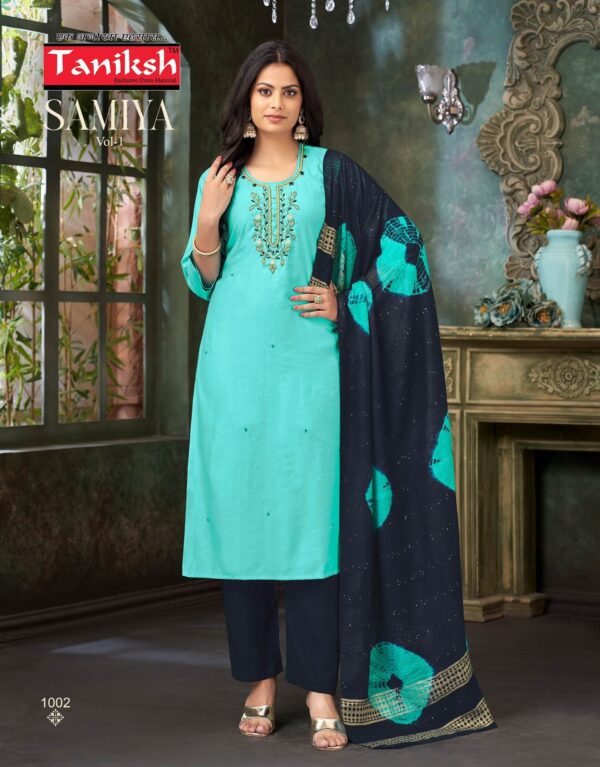TANIKSH SAMIYA VOL 1 Rehmat Boutique  TANIKSH SAMIYA VOL 1 HANDWORK KURTI WHOLESALER 7.jpg