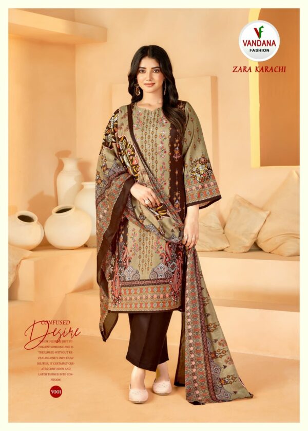 VANDANA ZARA KARACHI VOL 7 COTTON SUITS CATALOG 1.jpg
