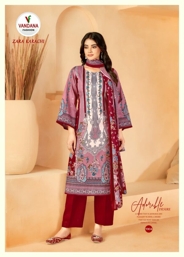 VANDANA ZARA KARACHI VOL 7 COTTON SUITS CATALOG 4.jpg