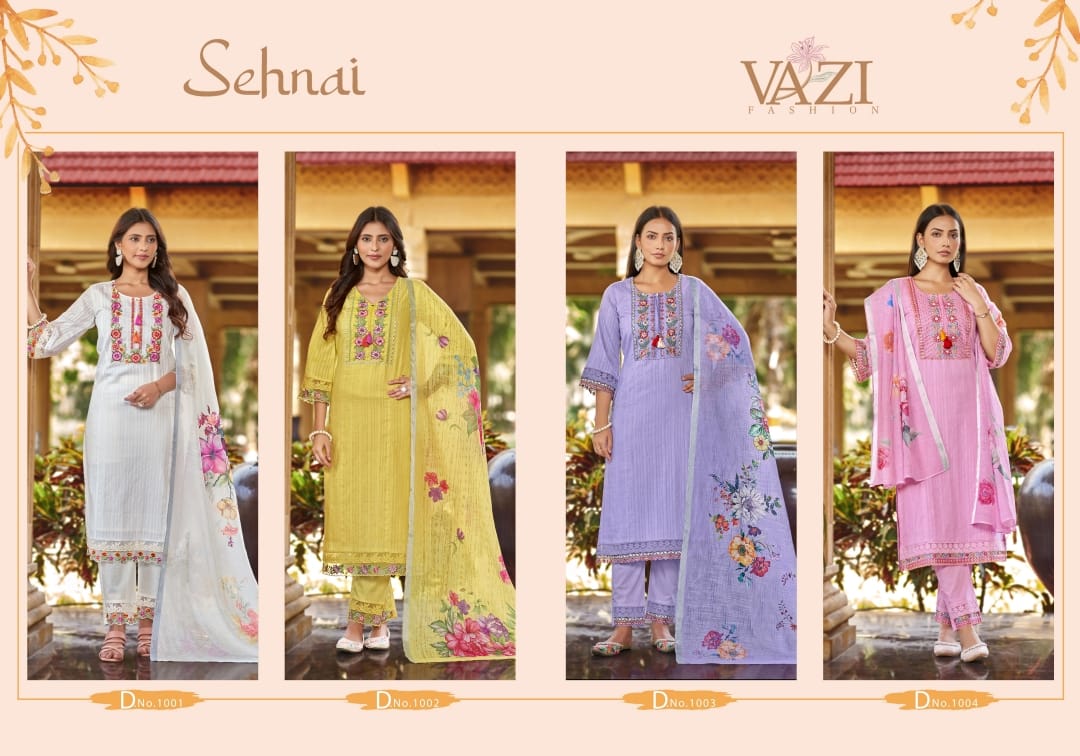 VAZI FASHION SEHNAI PURE COTTON READYMADE KURTI 1.jpg