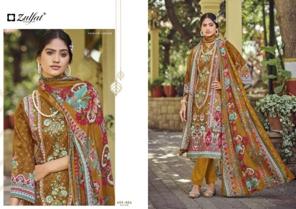 ZULFAT RAABTA VOL 6 Rehmat Boutique  ZULFAT RAABTA VOL 7 PURE JAM COTTON PRINTED SUITS 3.jpg