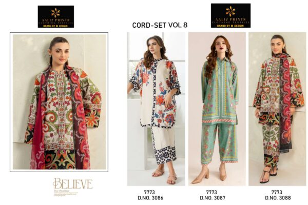 AALIZ PRINTS VOL 8 Rehmat Boutique  AALIZ PRINTS VOL 8 CORD SET WHOLESALER SURAT 1.jpg