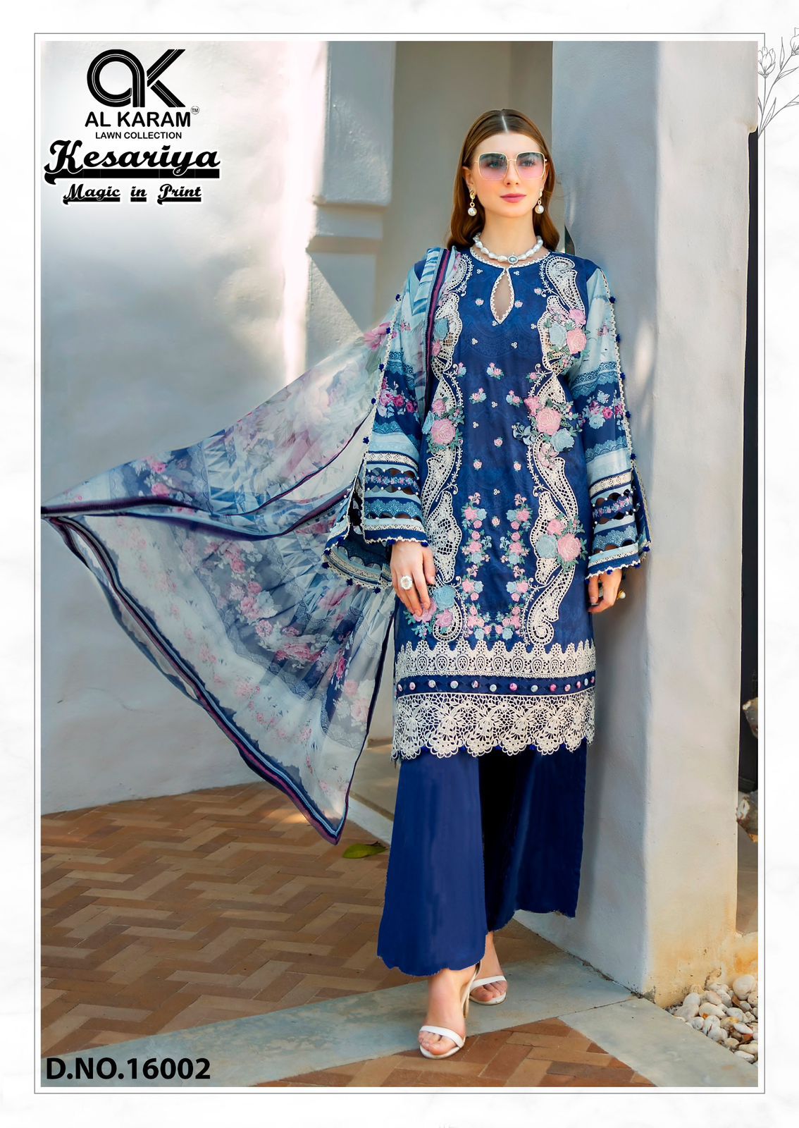 AL KARAM KESARIYA VOL 16 Rehmat Boutique  AL KARAM KESARIYA VOL 16 LAWN PRINTED SUITS 3.jpg