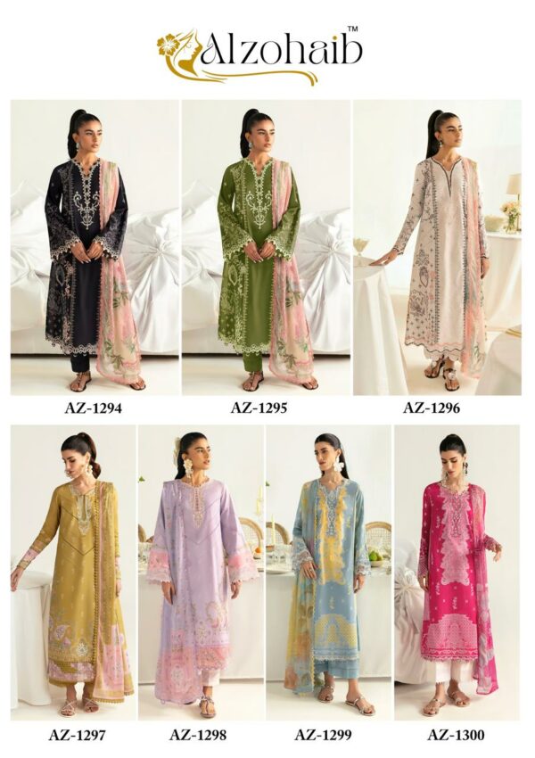 ALZOHAIB AZ-1294 TO AZ-1300 Rehmat Boutique  ALZOHAIB AZ 1294 TO AZ 1300 PAKISTANI SUITS 8.jpg