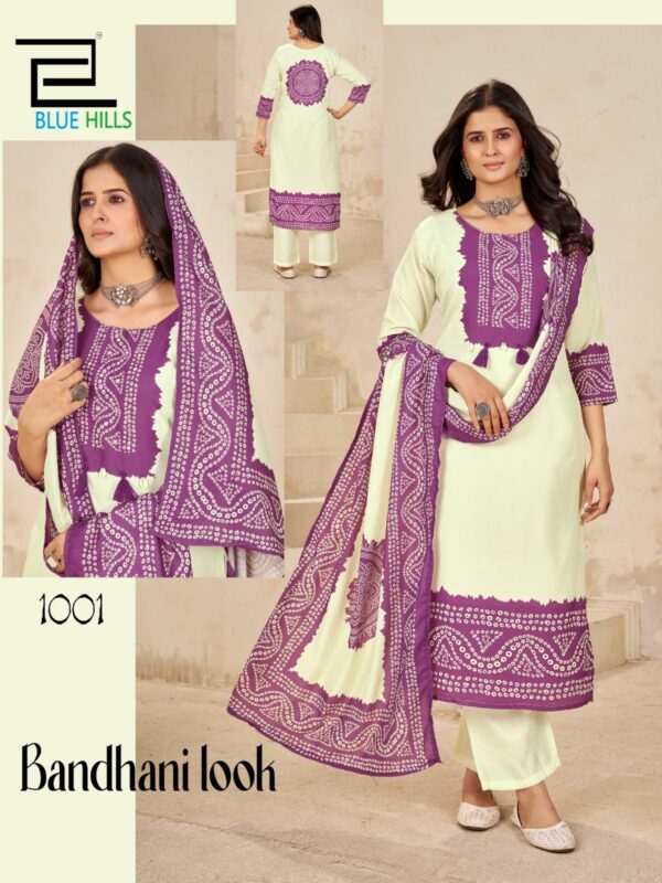 BLUE HILLS BHANDANI LOOK Rehmat Boutique  BLUE HILLS BHANDANI LOOK KURTI WHOLESALER 5.jpg