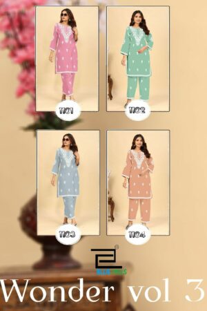 BLUE HILLS WONDER VOL 3 Rehmat Boutique  BLUE HILLS WONDER VOL 3 READYMADE KURTIS 2 1.jpg