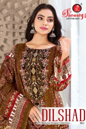 GANESH JI DILSHAD VOL 2 Rehmat Boutique  GANESH JI DILSHAD VOL 2 WHOLESALE PRICE 1.jpg