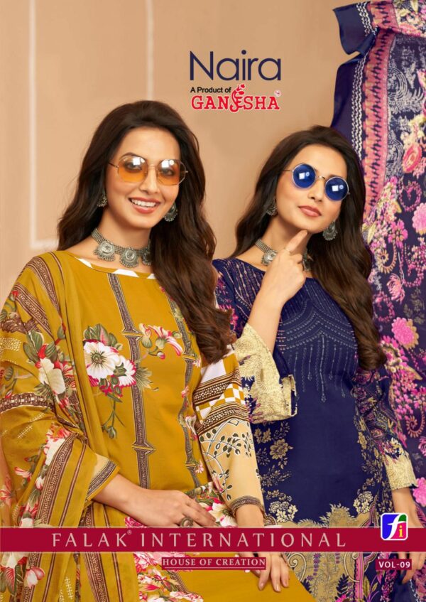 GANESHA NAIRA VOL 1 Rehmat Boutique  GANESHA NAIRA VOL 1 KARACHI SUITS WHOLESALER 11.jpg
