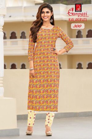 GANPATI KALAKRUTI VOL 1 Rehmat Boutique  GANPATI KALAKRUTI VOL 1 PRINTED KURTI WHOLESALER 8.jpg