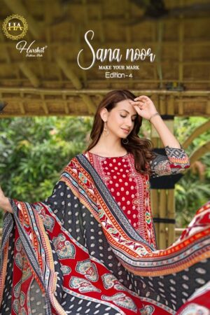 HARSHIT FASHION SANA NOOR EDITION 4 Rehmat Boutique  HARSHIT FASHION SANA NOOR EDITION 4 VISCOSE SUITS 10.jpg